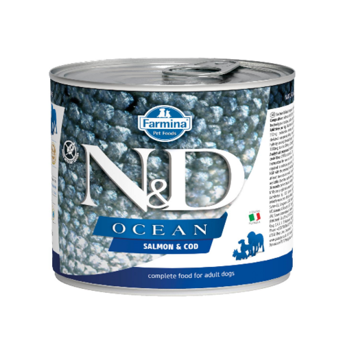 N&D dog ocean konservi ar lasi un mencu 6x285g
