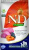 N&D dog grain-free dry food with lamb, pumpkin, and blueberries for medium and large breed dogs 12kg