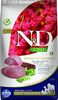 N&D dog bezgraudu sausā barība ar jēru, kvinoju, brokoļiem un sparģeļiem, pieaugušiem suņiem, weight management 2,5kg