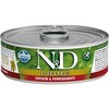 N&D cat prime bezgraudu konservi vistu, kaķēniem 6x80g