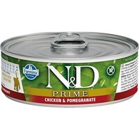 N&D cat grain-free chicken canned food for kittens 6x80g