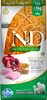 N&D dog ancestral grain selection, sausā barība ar vistu, plēkšņu kviešiem, auzām un granātāboliem, pieaugušiem vidējo un lielo šķirņu suņiem 15kg