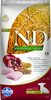 N&D dog dry food with chicken, spelt wheat, oats, and pomegranates, for small breed puppies 7kg