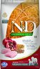 N&D dog ancestral grain sausā barība ar vistu, speltas kviešiem, auzām un granātāboliem, vidējo un lielo šķirņu suņiem senioriem 12kg