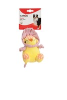 Dog toy - lion with a crinkly collar and squeaker, 15cm AH4124