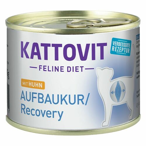 Kattovit Aufbaukur/Recovery konservi kaķiem ar vistu 185g