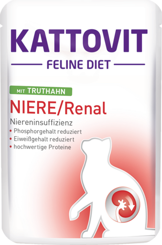 KATTOVIT Kidney/Renal with turkey 85g