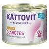 Kattovit Diabetes konservi kaķiem ar vistu 185g