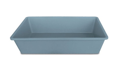 Cat litter TRAY 1 (steel blue)