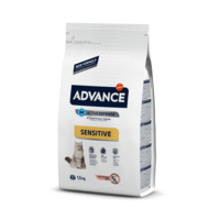 ADVANCE CAT ADULT SALMON SENSITIVE 1,5KG - PIEAUGUŠIEM KAĶIEM (LASIS UN RĪSI)