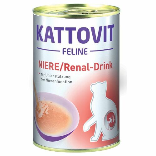 Kattovit Niere/Renal dzēriens kaķiem ar vistu 135ml