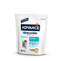 ADVANCE CAT KITTEN 0.4KG - КAĶĒNIEM NO 2 LĪDZ 12 MENEŠIEM (VISTA UN RĪSI)