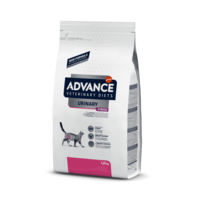 ADVANCE VET CAT URINARY STRESS 1.25 KG -  Barība kaķiem urīntrakta veselībai ar sastāvdaļām, kas palīdz mazināt stresu