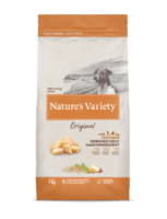 Nature's Variety Dog Original Mini Adult Chicken 7 Kg - pilnvērtīga sausā barība ar vistu mazo šķirņu suņiem