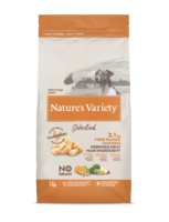 Nature's Variety Dog Selected Mini  Free Range Chicken 7 Kg - sausā barība ar brīvi turētu vistu pieaugušiem suņiem